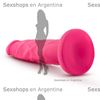 Dildo 7,5' con base de sopapa